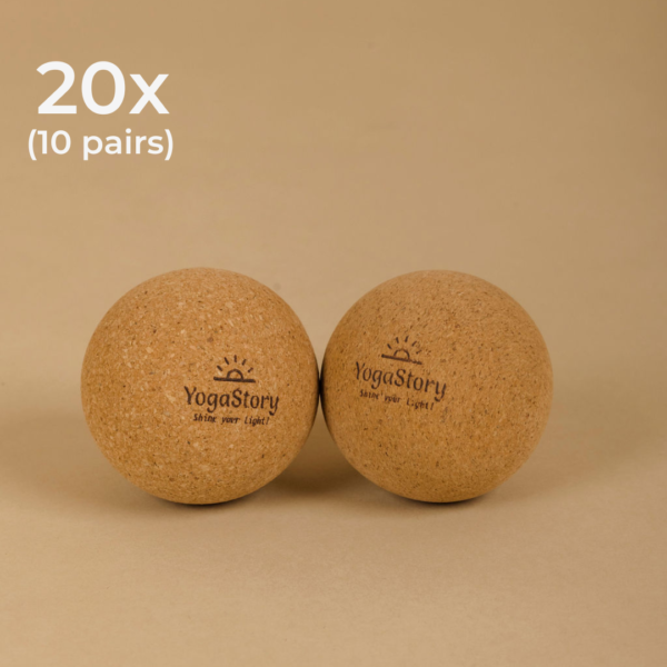 20X Cork massage balls